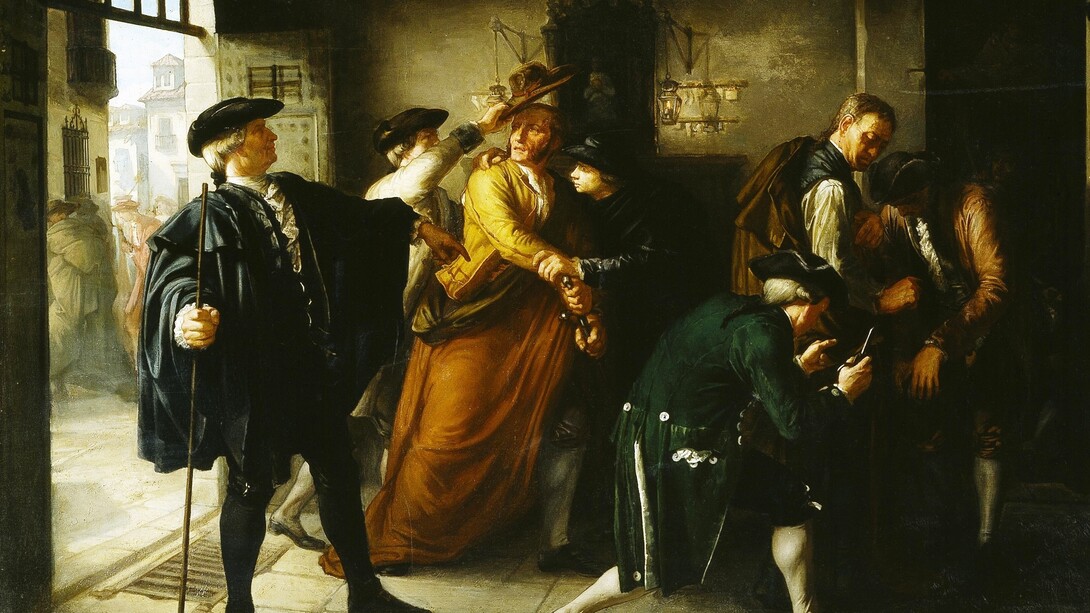 "Un episodio del motín de Esquilache" (1864), José Martí y Monsó
