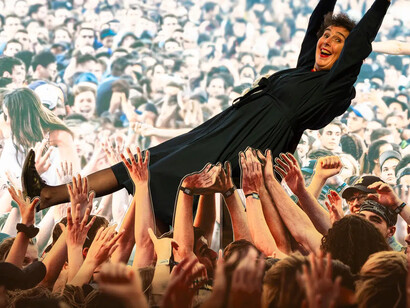 Foules, laboratoire humain, vue d'exposition. Avec l'aimable autorisation du Musée de la civilisation