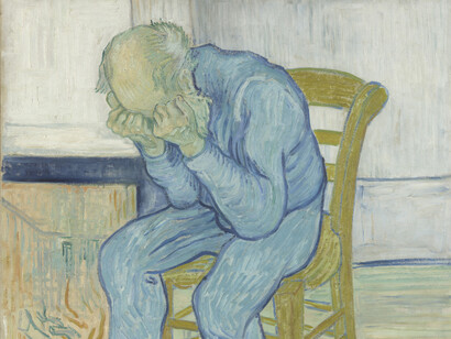 "Grieving Old Man", Vincent Van Gogh (1890)