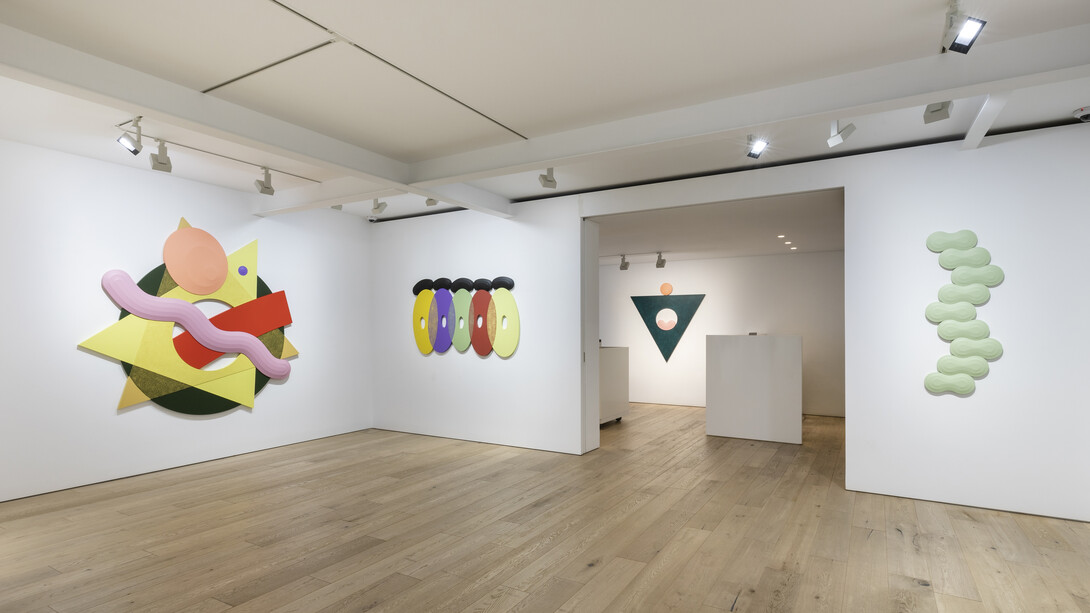 View of the exhibition "Two Purple Tigers", at Perrotin Seoul © Photo: Youngha Cho. Courtesy of the artist & Perrotin