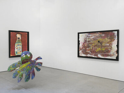 Lloyd Foster, Spiritual technology, exhibition view. Courtesy of Anton Kern Gallery