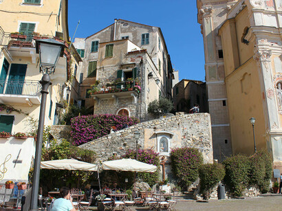 La piazzetta di Cervo