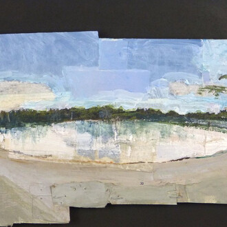 Kris Calnan, Rte. 137, Near Parker Rd., Jaffrey, NH (detail). Courtesy of Bowery Gallery