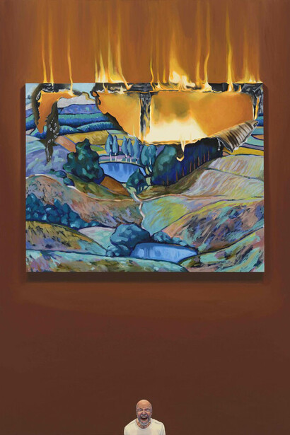 Kaido Ole, Allegory I (detail). Courtesy of Temnikova & Kasela Gallery