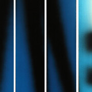 Hans Hartung, 1983, acrilico su tela, 150 x 210 cm, Collezione Fondazione Hartung-Bergman