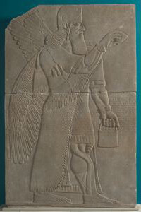 Palace Reliefs from Kalhu. Courtesy of Bowdoin Museum 