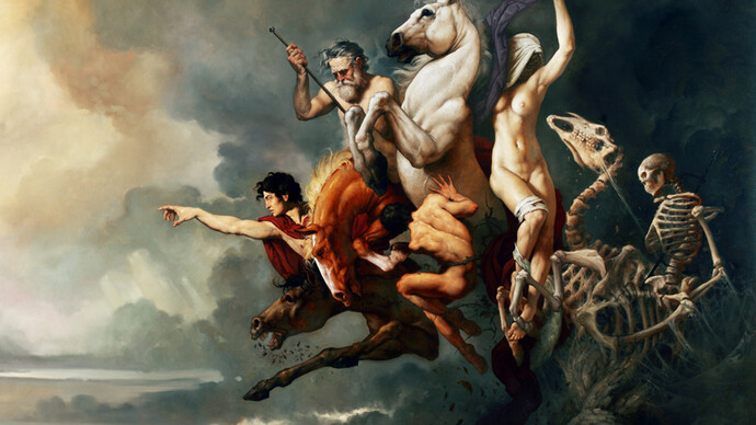 Roberto Ferri, I cavalieri del'Apocalisse