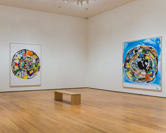 Eddie Martinez: Ants at a Picknic. Courtesy of Davis Museum
