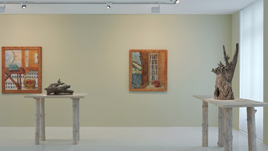 Into the Trees. Courtesy of Gagosian