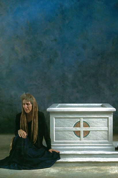 Bill Viola, Emergence, dettaglio, 2002, Courtesy the artist