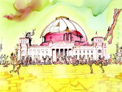 Udo Lindenberg. Courtesy of Museum der bildenden Künste Leipzig
