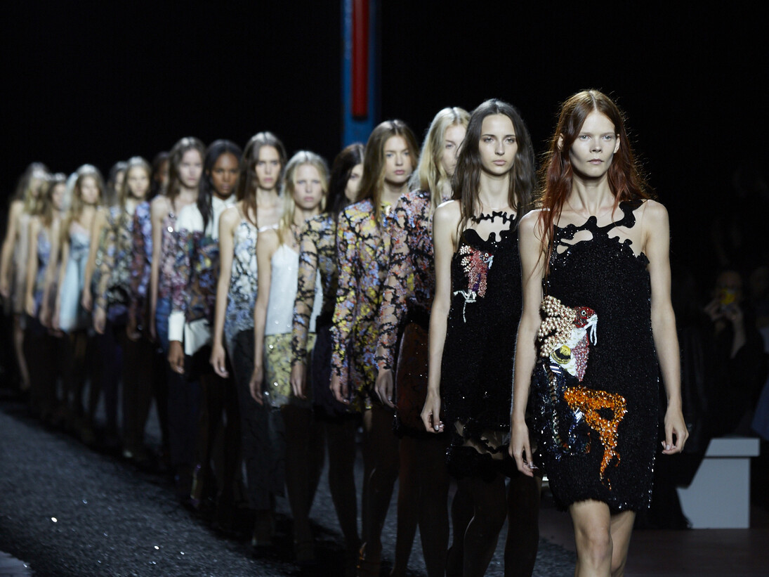 Mary Katrantzou SS15 (Shaun James Cox, British Fashion Council) 