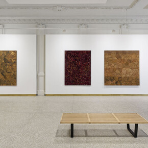 Marinette Cueco, Magnificent monochrome, exhibition view. Courtesy of Ceysson & Bénétière Gallery