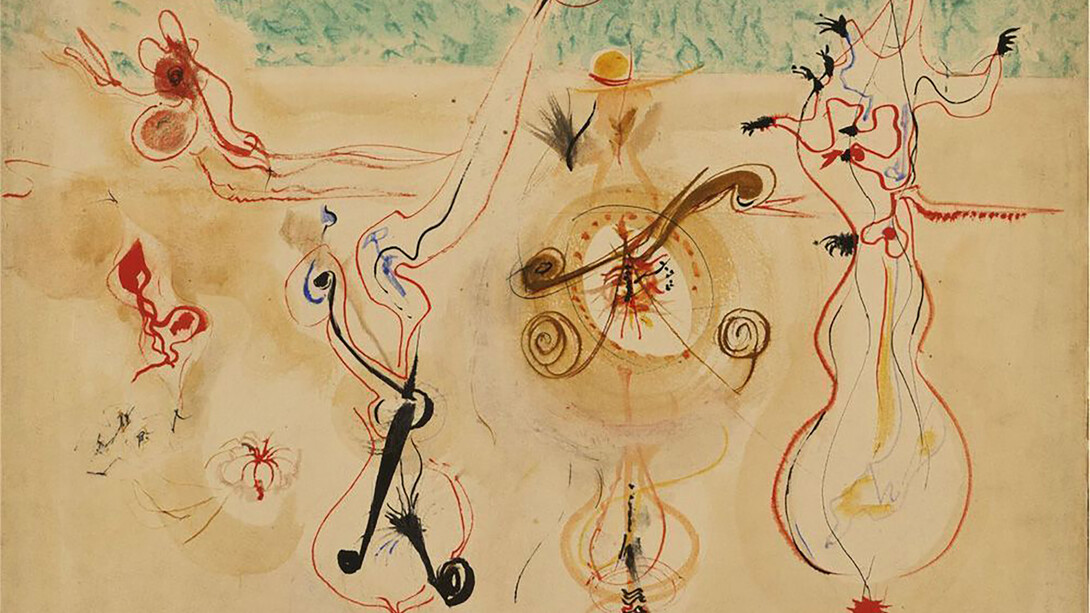 Mark Rothko's painting from 1944 is a prime example of Abstract Expressionism