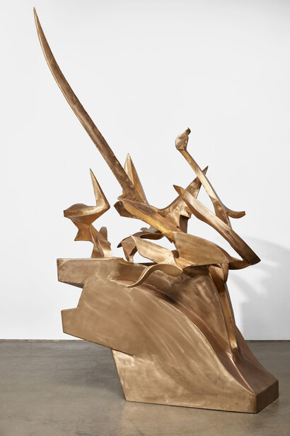 Richard Hunt, From the ground up, 1989. Cortesía del Institute of Contemporary Art