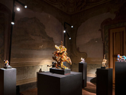 Gregor Schneider, Bauen und töten, vista della mostra. Per gentile concessione della Fondazione Morra Greco