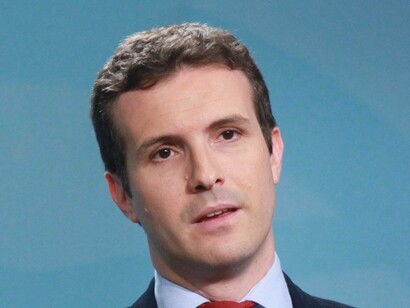 Pablo Casado, presidente del PP