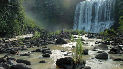 Cathedral Falls in Kapatagan, Lanao del Norte