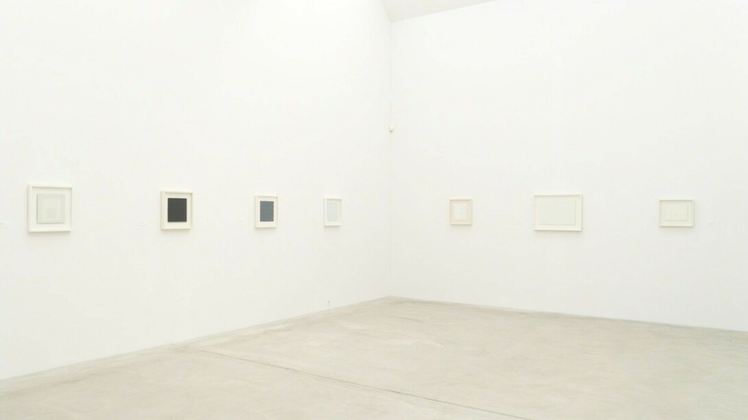 Antonio Calderara, Exhibition view. Courtesy of Kunstmuseum Winterthur