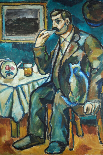 A.A. Morgunov, Teatime, 1911. Courtesy of New Tretyakov Gallery