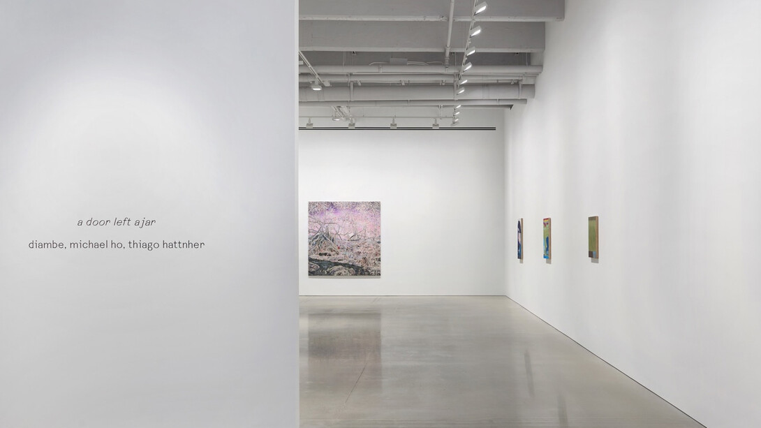 Various artists, A door left ajar, exhibition view. Courtesy of kurimanzutto gallery