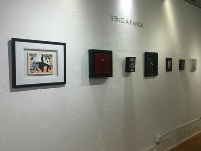 Being a Panda. Courtesy of Flower Pepper Gallery