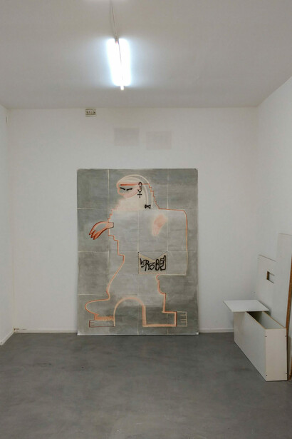Carla Grunauer, La orilla sentimental, vista de exhibición. Cortesía de Piedras Galería