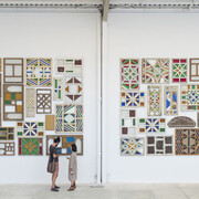 Ahmed Mater - Stand in the Pathway and See exhibition view Galleria Continua, Les Moulins, 2018. Photo Oak Taylor-Smith

