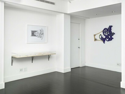 John F. Simon, Jr. Endlessly Expanding, Exhibition view. Courtesy of Sandra Gering Inc 