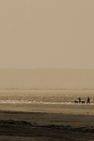 Lovers walking