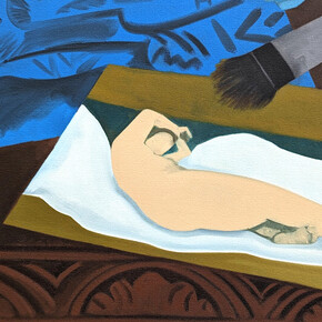 Mel Davis, Painters, 2024. Courtesy of Emerson Dorsch Gallery