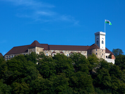 Liubliana, Eslovenia. Castillo