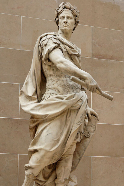 Julio César, político y militar romano del siglo I a. C.
