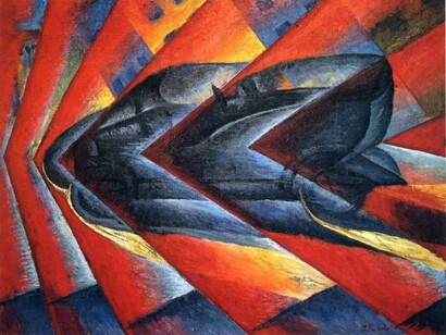 Luigi Russolo, 'Dinamismo di un'auto'