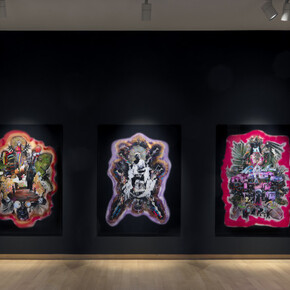 Installation view Raquel van Haver – Spirits of the Soil, 2018. Stedelijk Museum Amsterdam. Photo: Gert Jan van Rooij
