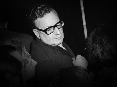 Salvador Allende, expresidente de Chile, asesinado durante el Golpe Militar de 1973