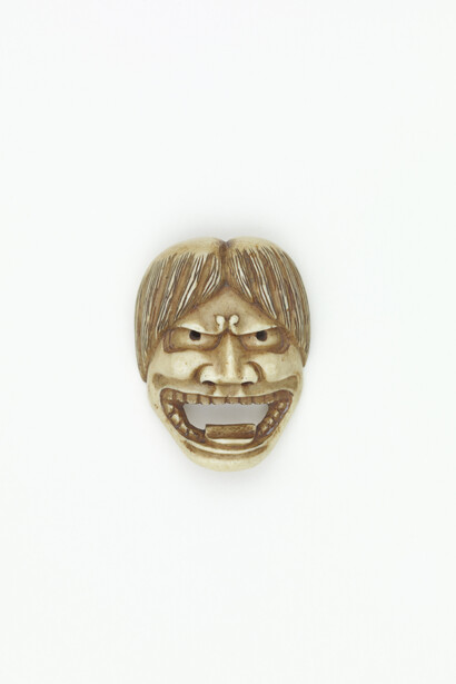 Noh mask, perhaps of Kurokami, Ivory, Japan, © Trustees of the Chester Beatty Library, Dublin