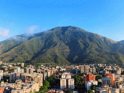 Vista aérea de Caracas, Venezuela