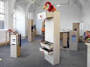 Installation view of Emma Hart: Dirty Looks at Camden Arts Centre, 2013. Photo: Andy Keate © Camden Arts Centre