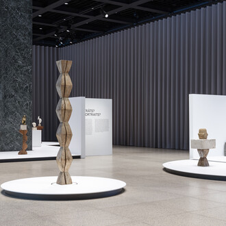 Brancusi, exhibition view. Courtesy of Neue Nationalgalerie