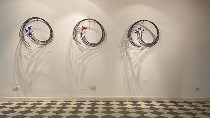 Naturally unnatural, vista della mostra. Per gentile concessione della Galleria LdM