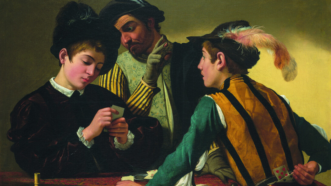 Caravaggio, I bari, 1595 c.a. Per gentile concessione di Palazzo Barberini