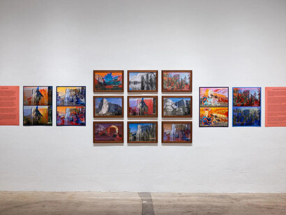 Lane Barden, This was the landscape of our innocence, exhibition view. Courtesy of Track 16 Gallery