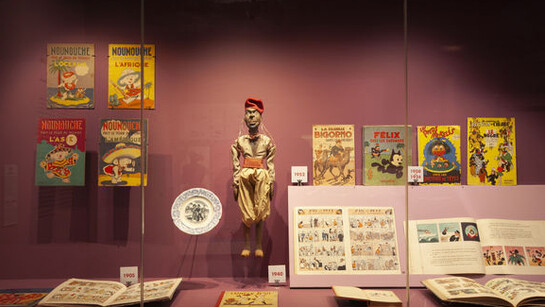 Vue de l'exposition "Le Magasin des petits explorateurs" © musée du quai Branly - Jacques Chirac, photo Gautier Deblonde