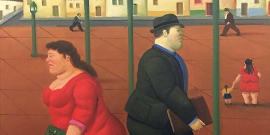 Fernando Botero. Courtesy of Galerie Thomas