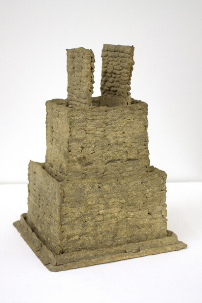 Stanley Rosen, Untitled, 1960s, stoneware, 10 x 7 1/2 x 7 inches (25.4 x 19.1 x 17.8 cm). Courtesy of the artist and Peter Blum Gallery, New York