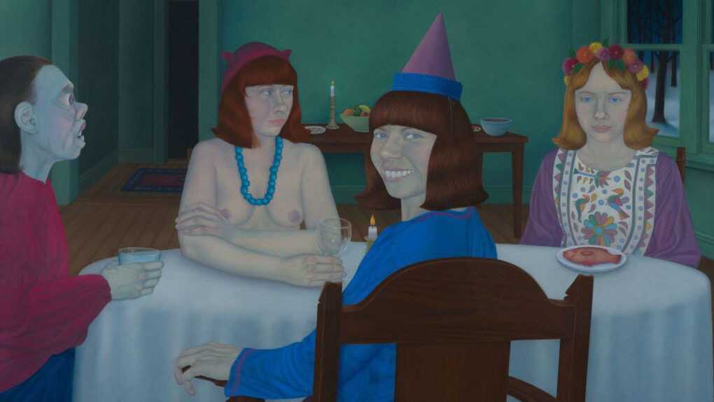 Jane Lund, Party for myself (detail), c. 1974–75. Courtesy of PAFA