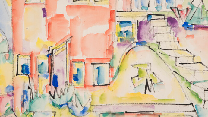 Hans Hofmann. Courtesy of Portland Museum of Art