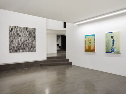 Sepideh Salehi, Assemblages, vista della mostra. Cortesia di Galleria Anna Marra