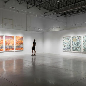 Simon Hughes, The fire, the flood and all the feelings, exhibition view. Courtesy of Blouin Division